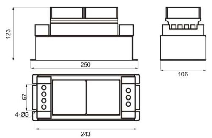 三相伺服專用變壓器RST-25000